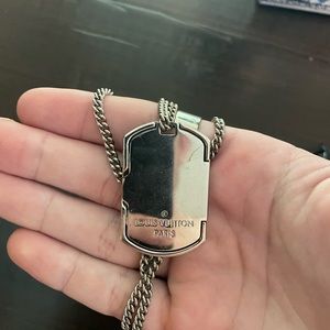 Louis Vuitton pendent / Dog tag